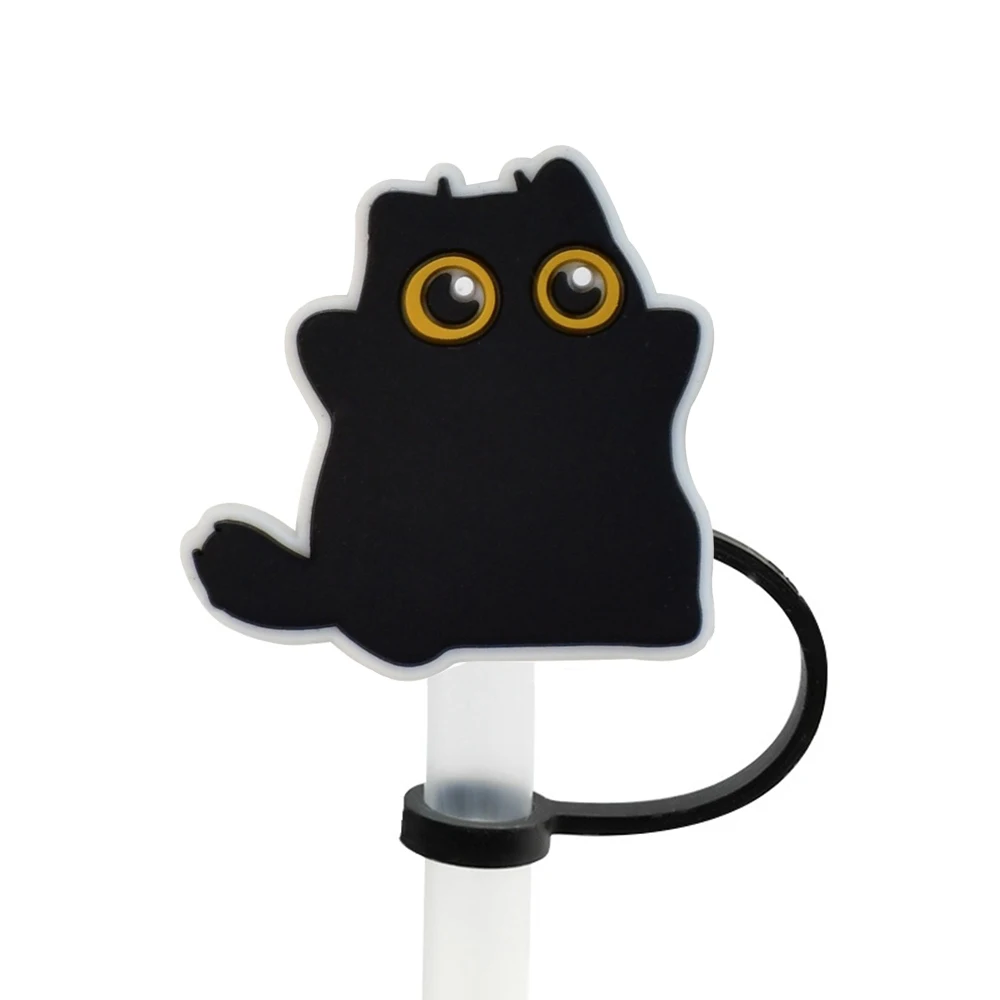

Соломенные крышки для стаканов MINISO Black kitten