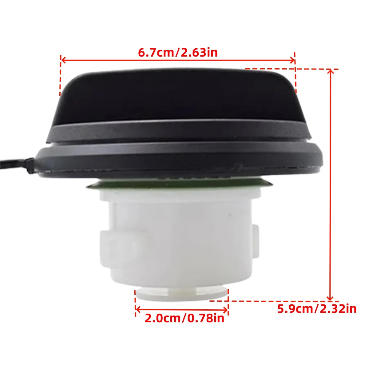 Крышка внутреннего топливного бака 6G919030AD крышка газового наполнителя 5M5A9030DB для