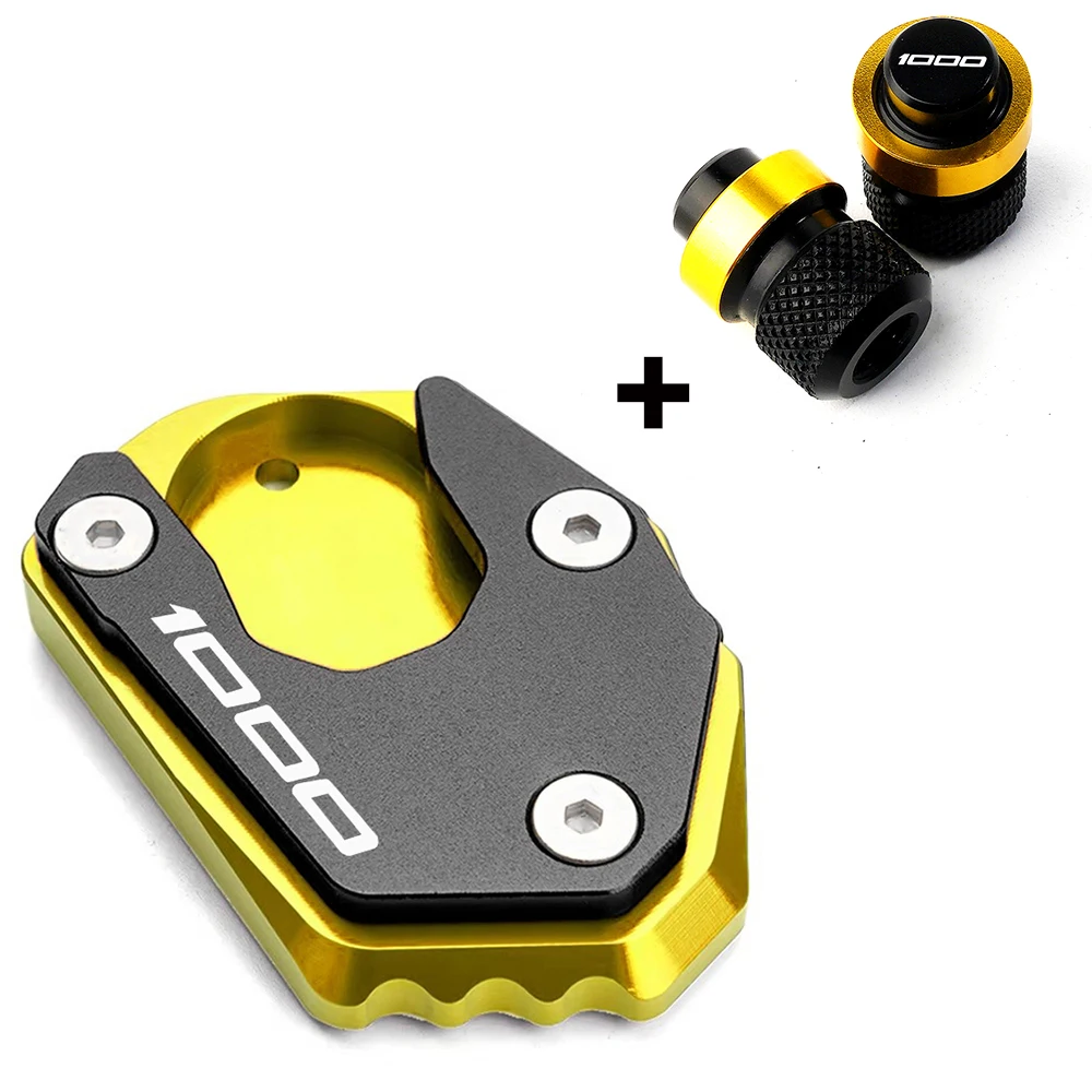 

Для Kawasaki NINJA1000 Z1000 Z1000R Z1000SX Z 1000 R SX NINJA 1000 SX подставка для мотоцикла, боковая подставка для ног, колпачки клапанов шин