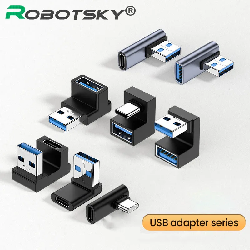 

USB 3.0 Converter USB To Type C Adapter 10Gbps USB Male To Female Data Transfer Adapter For Macbook Xiaomi POCO Adapters