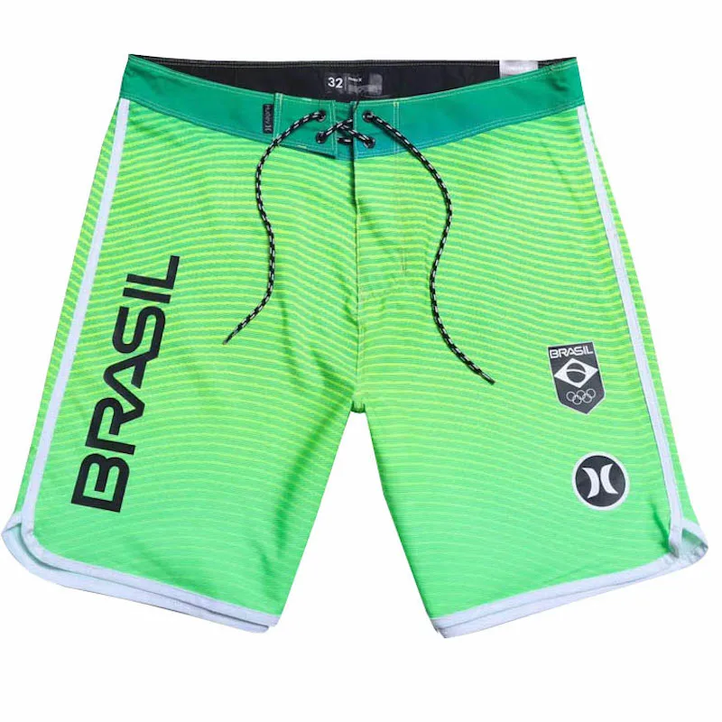 Sports Stretch Mens Phantom Beach Shorts New Bermuda Surfing Swim Board Shorts Spandex Quick Dry Waterproof Shorts