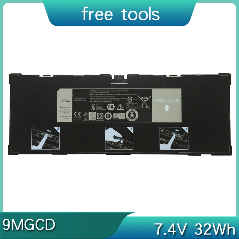 Новый аккумулятор для ноутбука 9MGCD 7 4 В 32 Втч Dell Venue Pro 11 5130 T06G Tablet 312-1453 451-BBIN VYP88 XMFY3