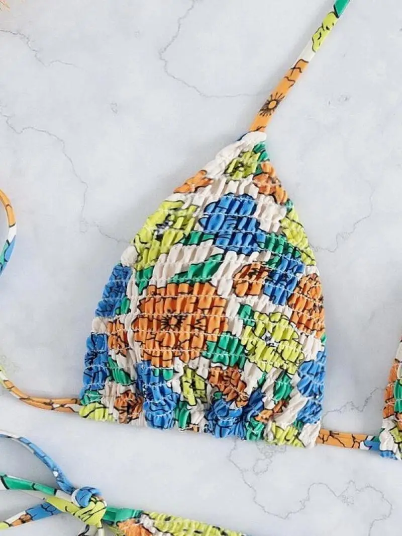 Рисунок 5 - Цветочный принт Smock Triangle