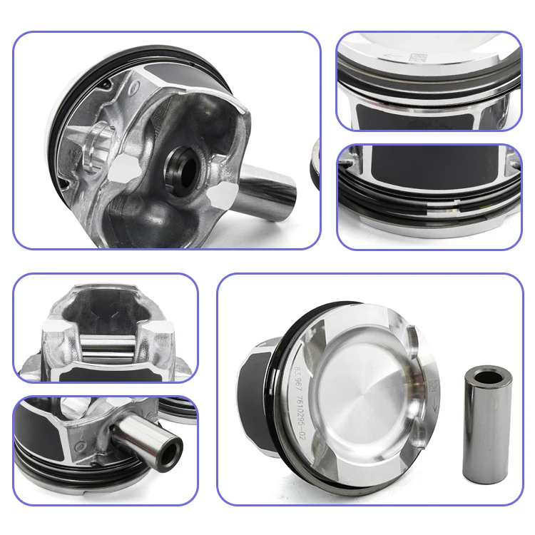 Высококачественные поршни и кольцо для автомобильного двигателя 11257610295 BMW N54 X6 35I