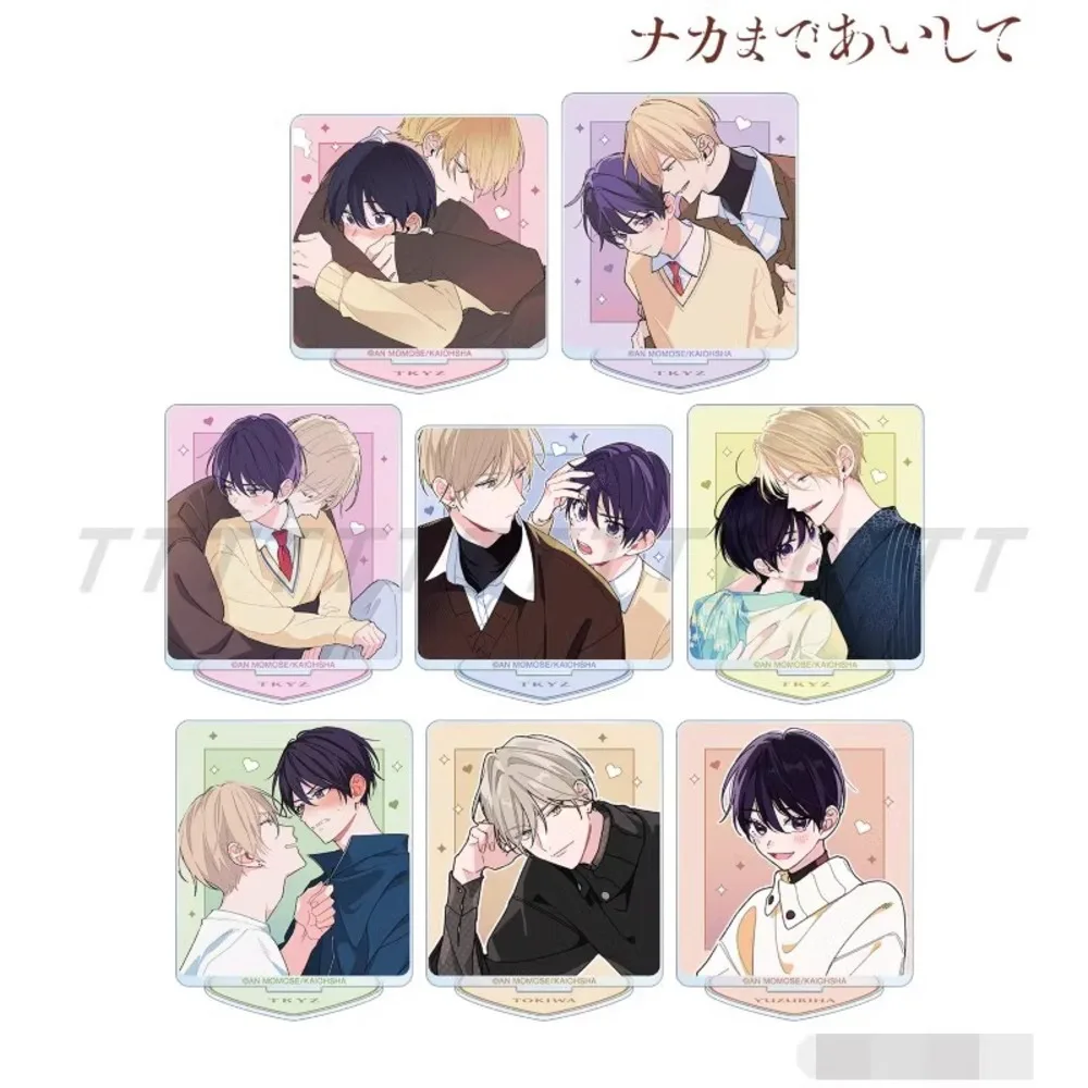 Аниме Yuzuriha Game Osananimi Ja Gaman Dekinai акриловая кукла-подставка мини-фигурка модель