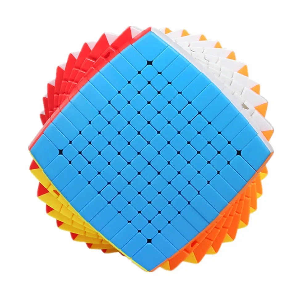 Shengshou Magic Speed Cube 11x11x11 Мини-куб-головоломка Высококачественная пластиковая игрушка