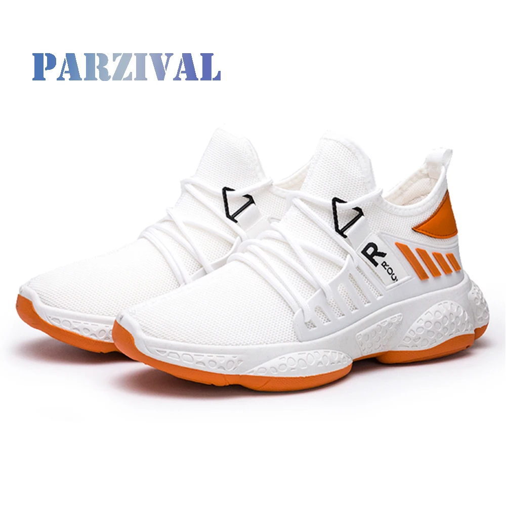 

PARZIVAL New Light Casual Shoes Men Sneakers Shoes Men Walking Breathable Summer Men Shoes Lace Up Zapatillas Hombre