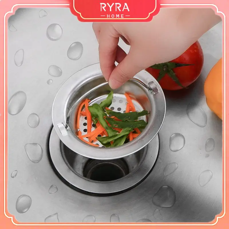 

2021New Kitchen Home Outfall Water Tank Strainer Sink Stainless Steel Sewer Filter Floor Drain Cuttable Water Tank Filter 9/11cm