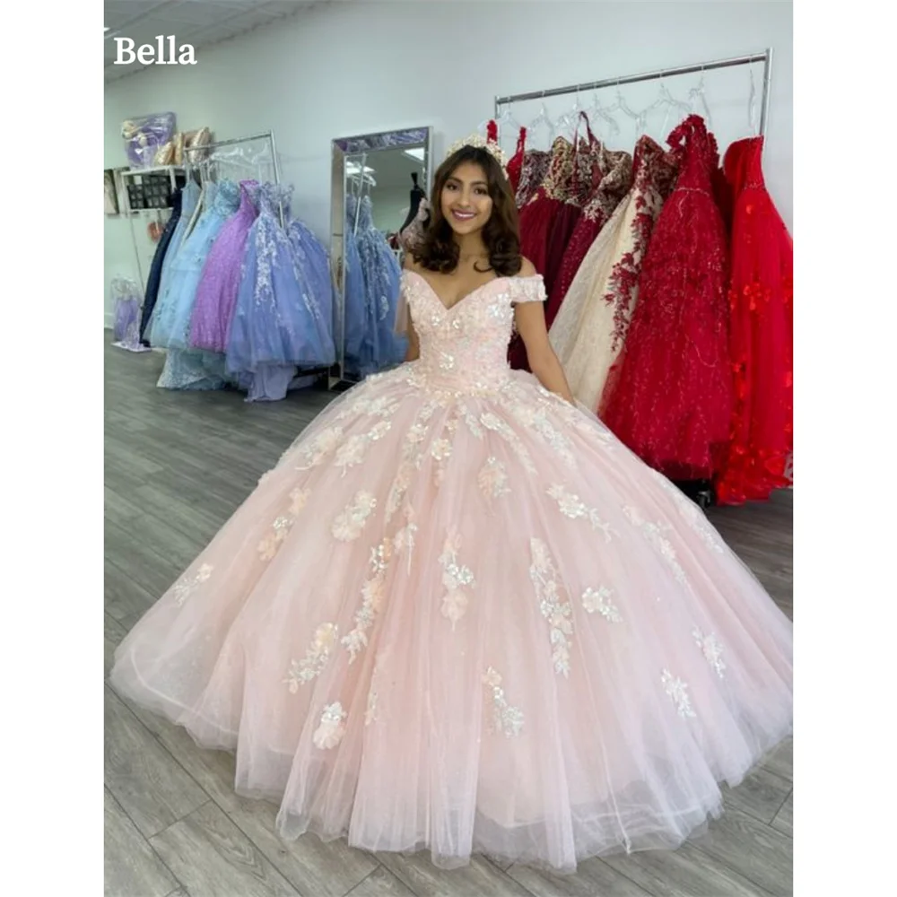 Женское Бальное Платье Bella Philosophy розовое платье в пол с V-образным вырезом