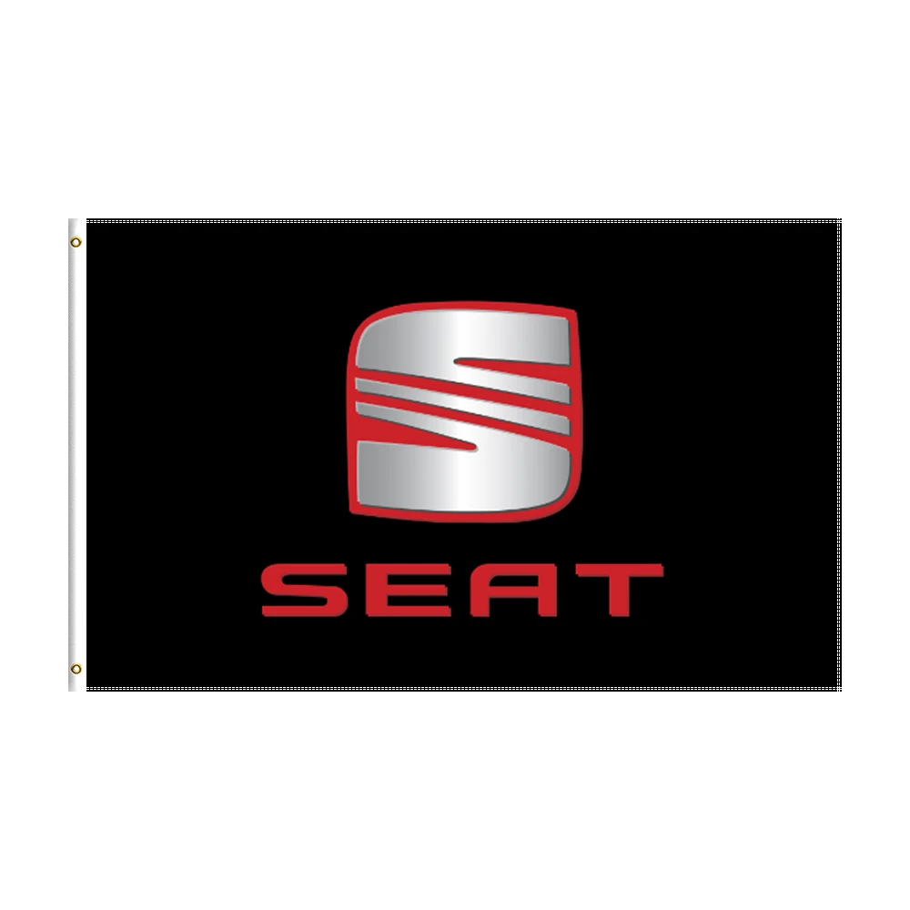 

3x5 Ft Seat Flag Polyester Printed Motorcycle Car Banner For Decor