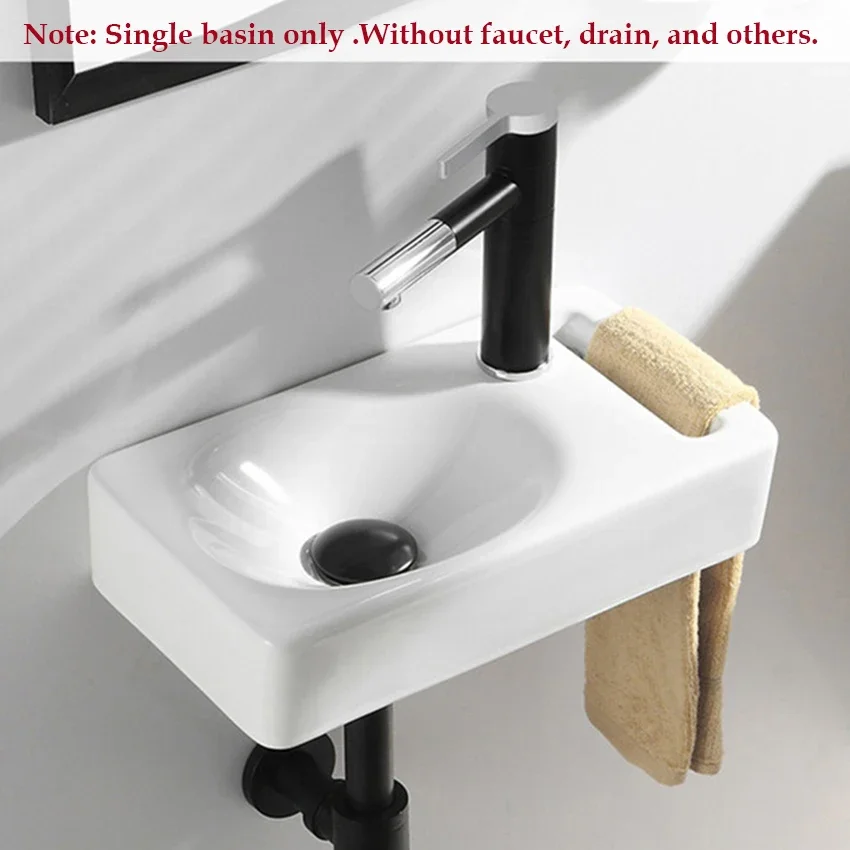 Керамическая раковина с одной раковиной небольшого размера для дома креативная