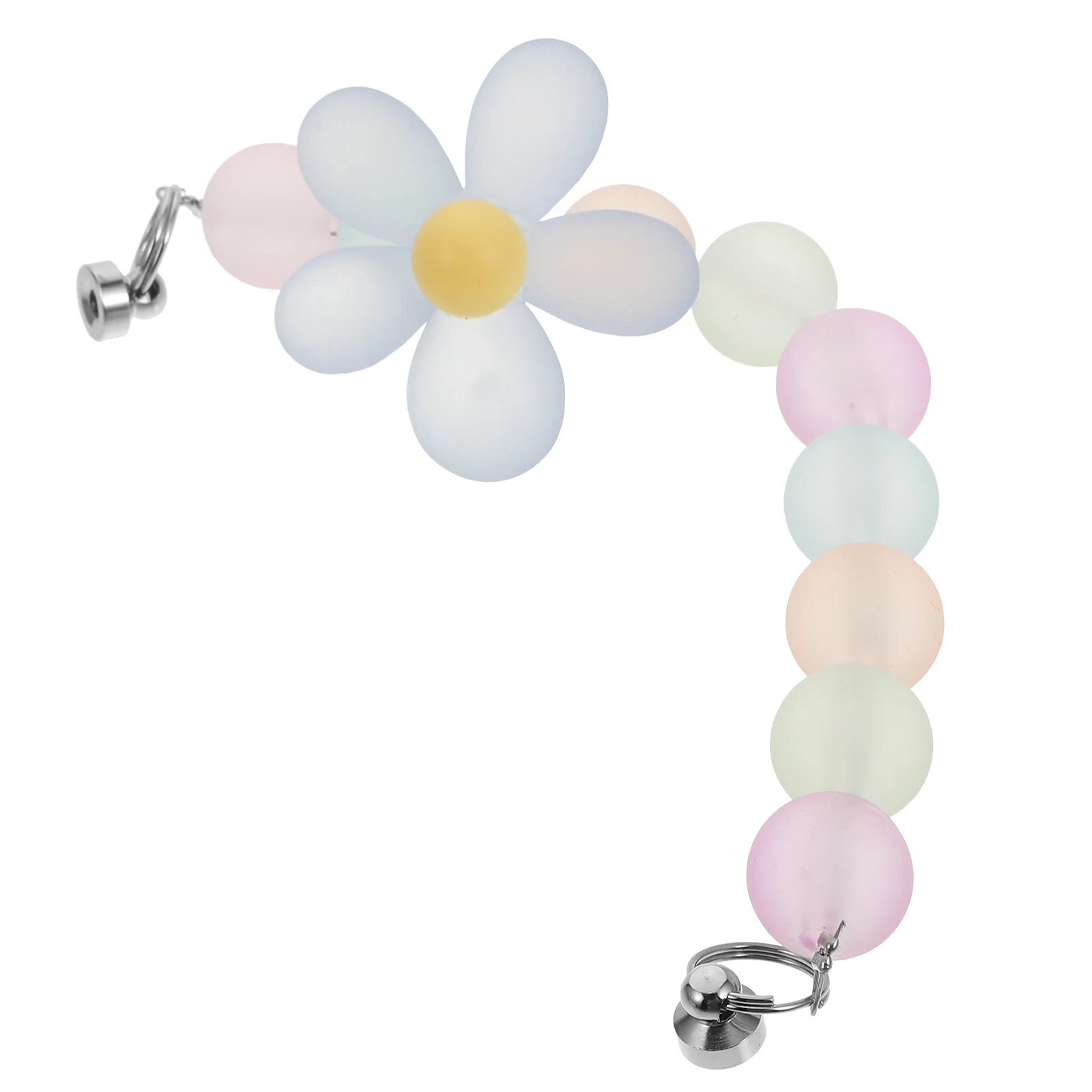 

Flower Mobile Phone Bracelet Back Decoration Cover Strap Rope Lanyard Adornment