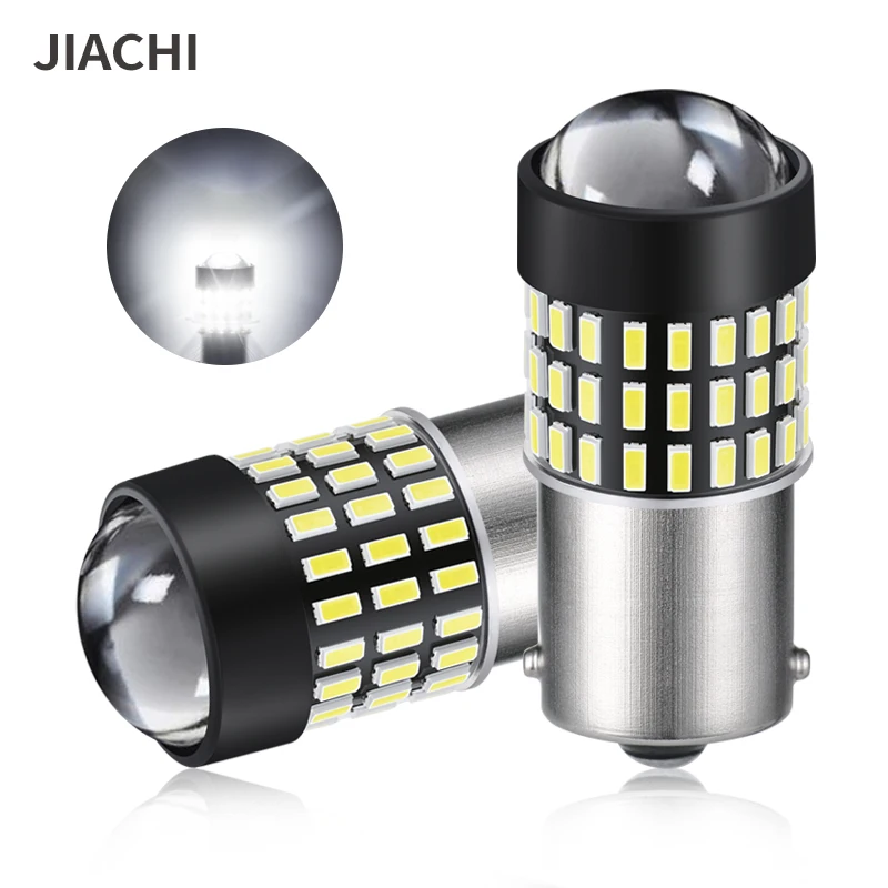 JIACHI 100 шт. BA15S PY21W Автомобильные указатели поворота 1156 BAU15S 1157 Свет BAY15D 3156 3157 P27W 7440 7443