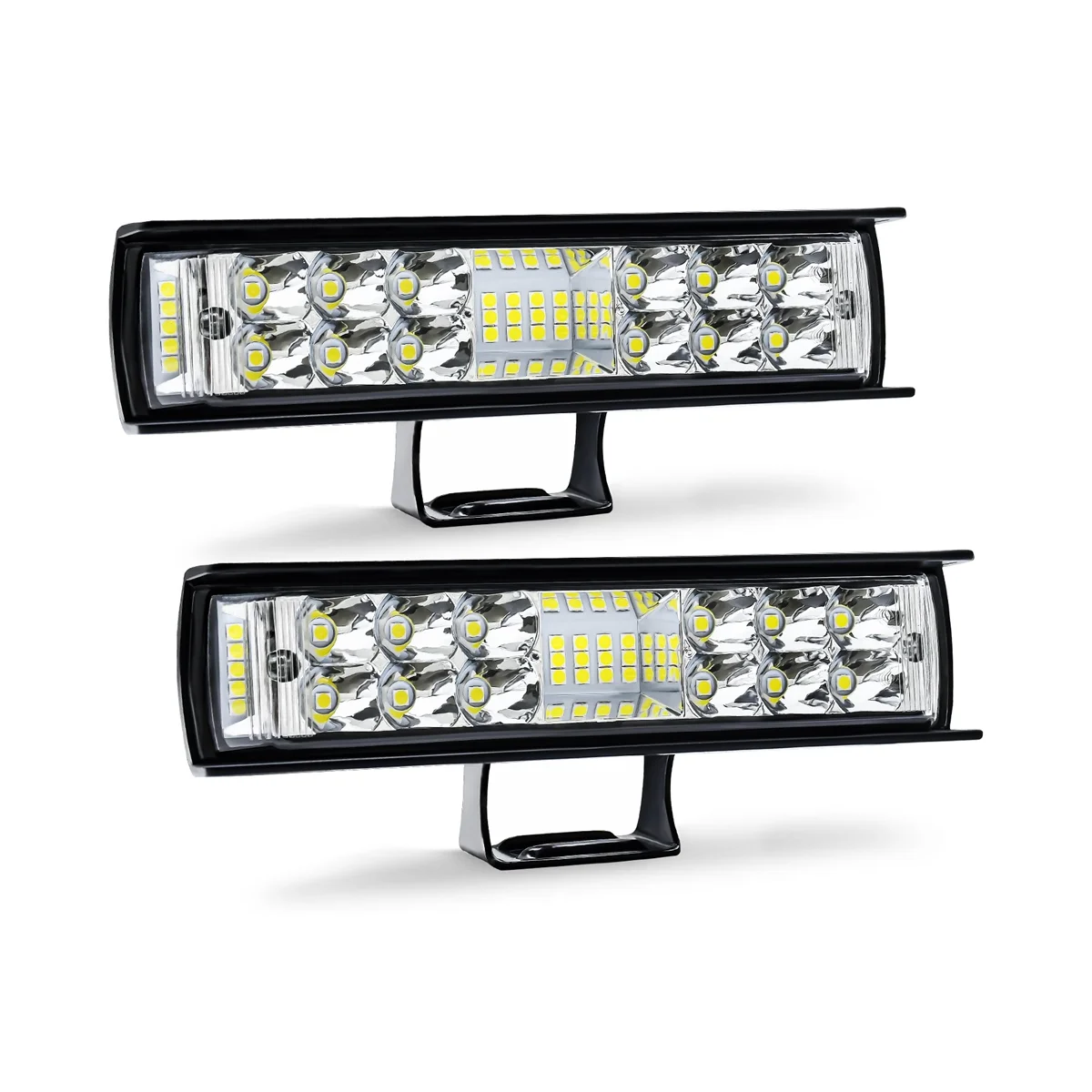 

LED Light Bar 6 Inch 60W 6000LM LED Fog Light for Truck ATV Boat-2PCS
