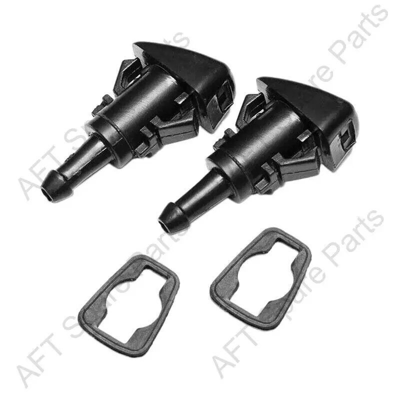

2pcs 5113049AA 4805742 4805742AB Windshield Washer Fluid Spray Nozzles For Dodge Charger Ram 1500 2500