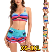 sexy print swimwear women bikini 2022 plus size swimsuit female biquini brazilian bikini set beachwear bathing suit swimming 8xl