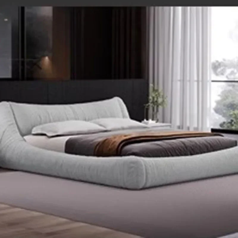 Королевская двуспальная кровать для детей двойная нордическая