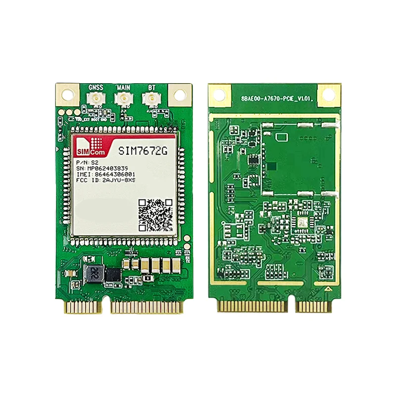 SIMCOM CAT1 LTE Module SIM7672G-MNGV PCIE