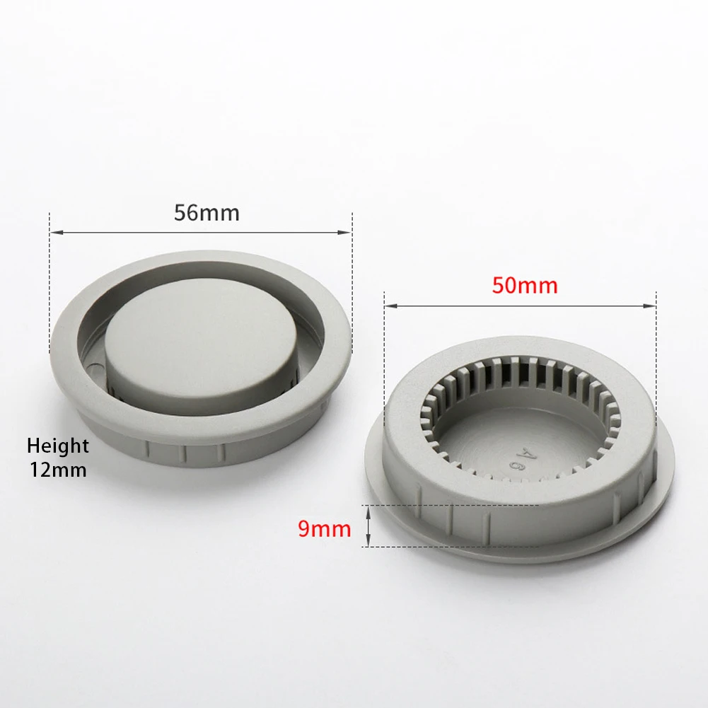 

5pcs Wardrobe Cabinet Mesh Hole Air Vent Louver Ventilation Cover Plastic Air Vent Ventilation Furniture Closet Grille Diffuser