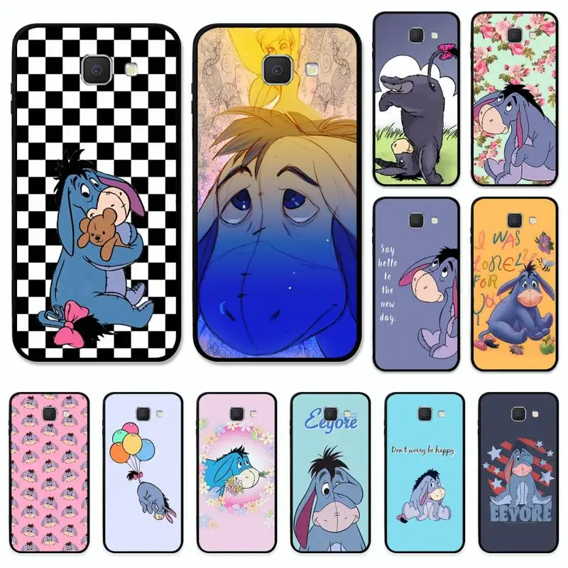 

Disey Winnie The Pooh eeyore Phone Case for Samsung J 4 5 6 7 8 prime plus 2018 2017 2016 J7 core