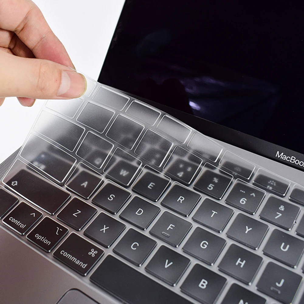 Купи TPU 0.3mm Laptop Keyboard cover For Macbook pro Air 13/15 Keyboard protective film Light and thin Keyboard case A2442 A2485A2338 за 258 рублей в магазине AliExpress