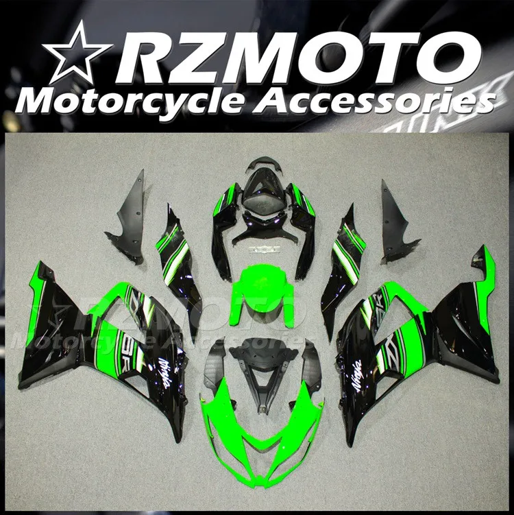 

Новый комплект обтекателей из АБС-пластика, подходит для kawasaki Ninja ZX6R 636 599 2013 2014 2015 2016 2017 6R 13 14 15 16 17 18 Φ Green