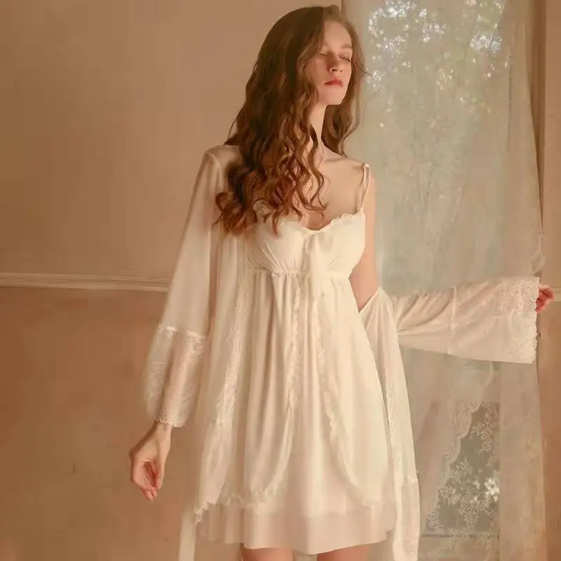 

Women Pajamas Sexy Nightgowns Women Robe Women's Pajamas Sleepshirts Sexy Women Dress Pajamas for Women Perspective Mesh Lace