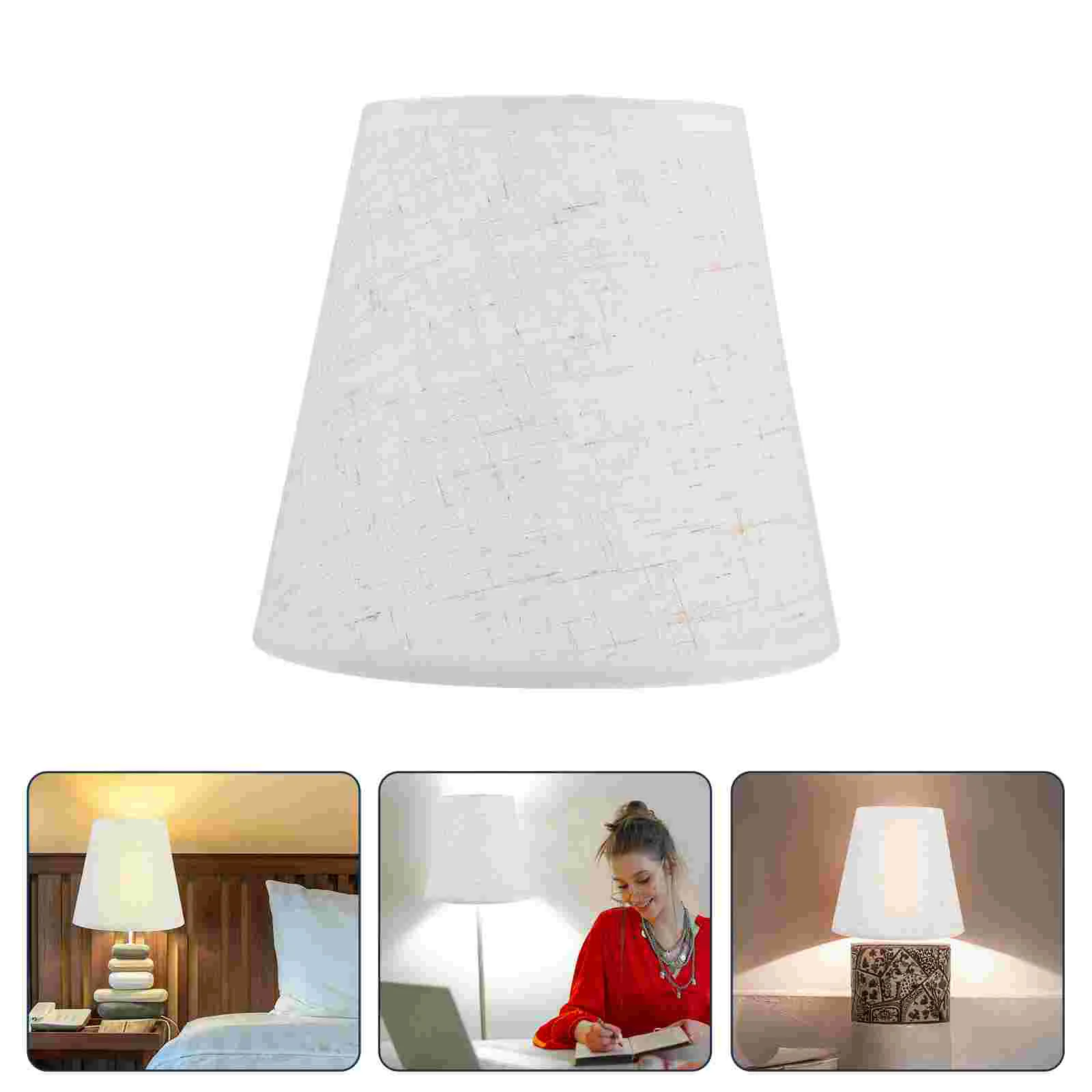 

Lamp Shade Lampshade Shadeslight Lampshades Table Chandelier Coverfloor Desktop Cloth Simple Pendant Drum Vintage Lamps E14