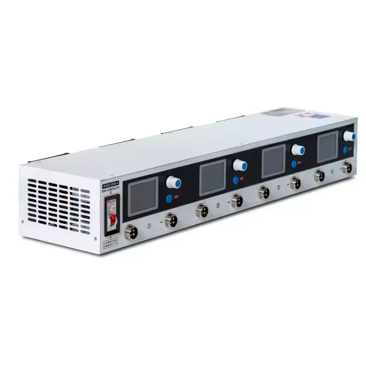Фото YPSDZ-0550-4 4-канальный тестер емкости аккумулятора 8-канальный анализатор аккумуляторной батареи Эквалайзер тестер баланса напряжения №1