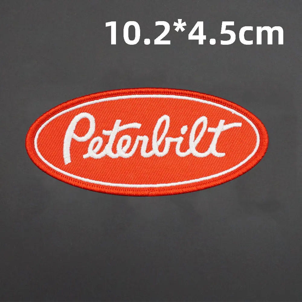 Гоночные грузовики мотоцикл значок вышитые патчи с крючком подложка