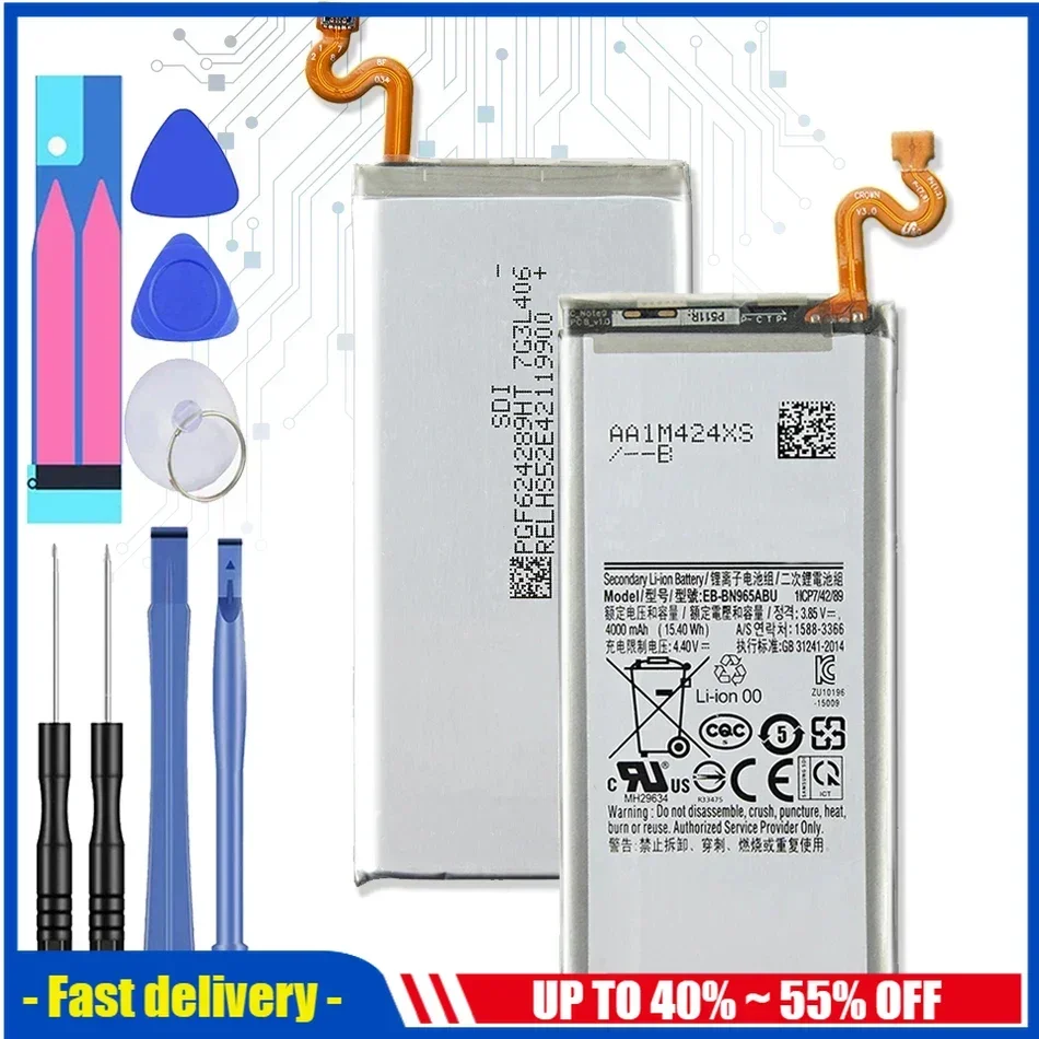 Аккумулятор для Samsung Galaxy A3 A5 A6 A7 A8 A9 Star 2015 2016 2017 2018/Note 1 2 3 4 5 7 8 9 10 Plus Lite Edge SM A510F A310F
