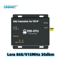 e90 dtu900sl30 eth lora 868mhz 915mhz 30dbm sx1268 ethernet wireless modem transparent transmission module