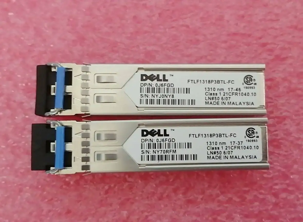 Dell SFP-1G-LX SFP-1G-T SFP-1G-SX SFP-10G-LR SFP-10G-SR SFP-10G-T