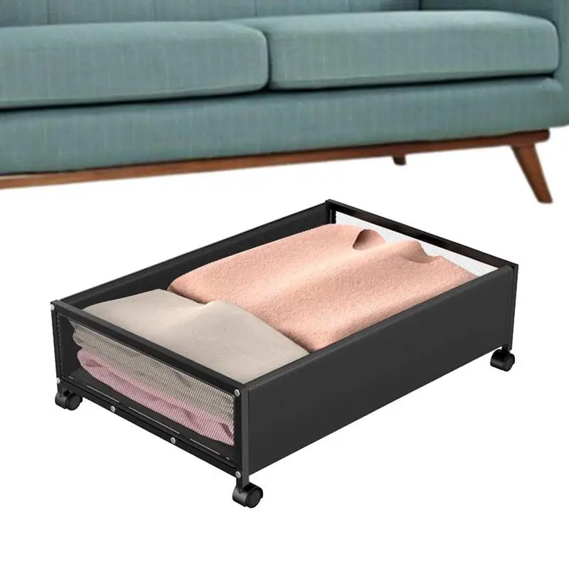 

Portable Underbed Storage Bags Portable Under Bed Storage With Wheels Shoe Organizer Drawer Containers With Wheel For Store