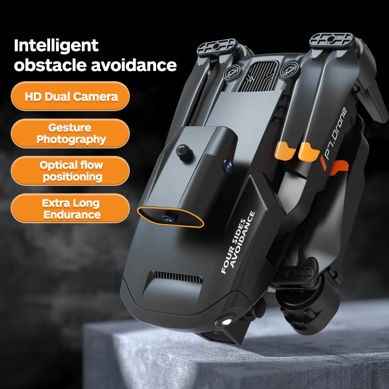 

Дрон KBDFA P7 360 для предотвращения препятствий, Дрон 4K для аэрофотосъемки, самолет с четырьмя осями, Радиоуправляемый вертолет, детские игрушки