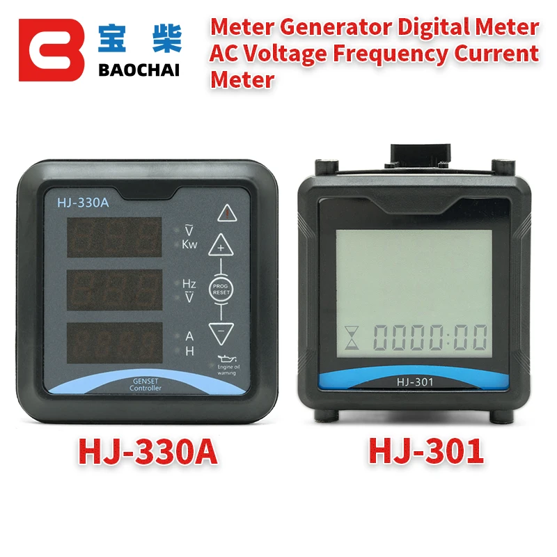 

HJ-330A HJ-301 Meter Generator Digital Meter AC Voltage Frequency Current Meter