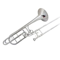 bass trombone bbfebd with case mouthpiece silver plated trombone musical instruments slide trombones