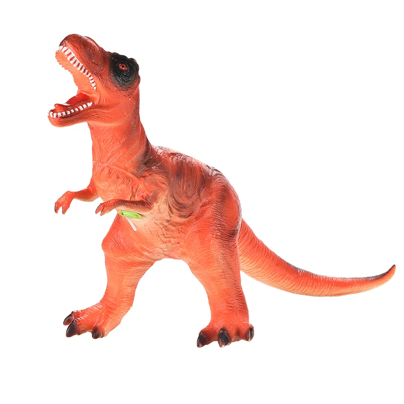 Children dinosaur toy boy model toy 90CM large T-Rex simulation soft glue dinosaur toy