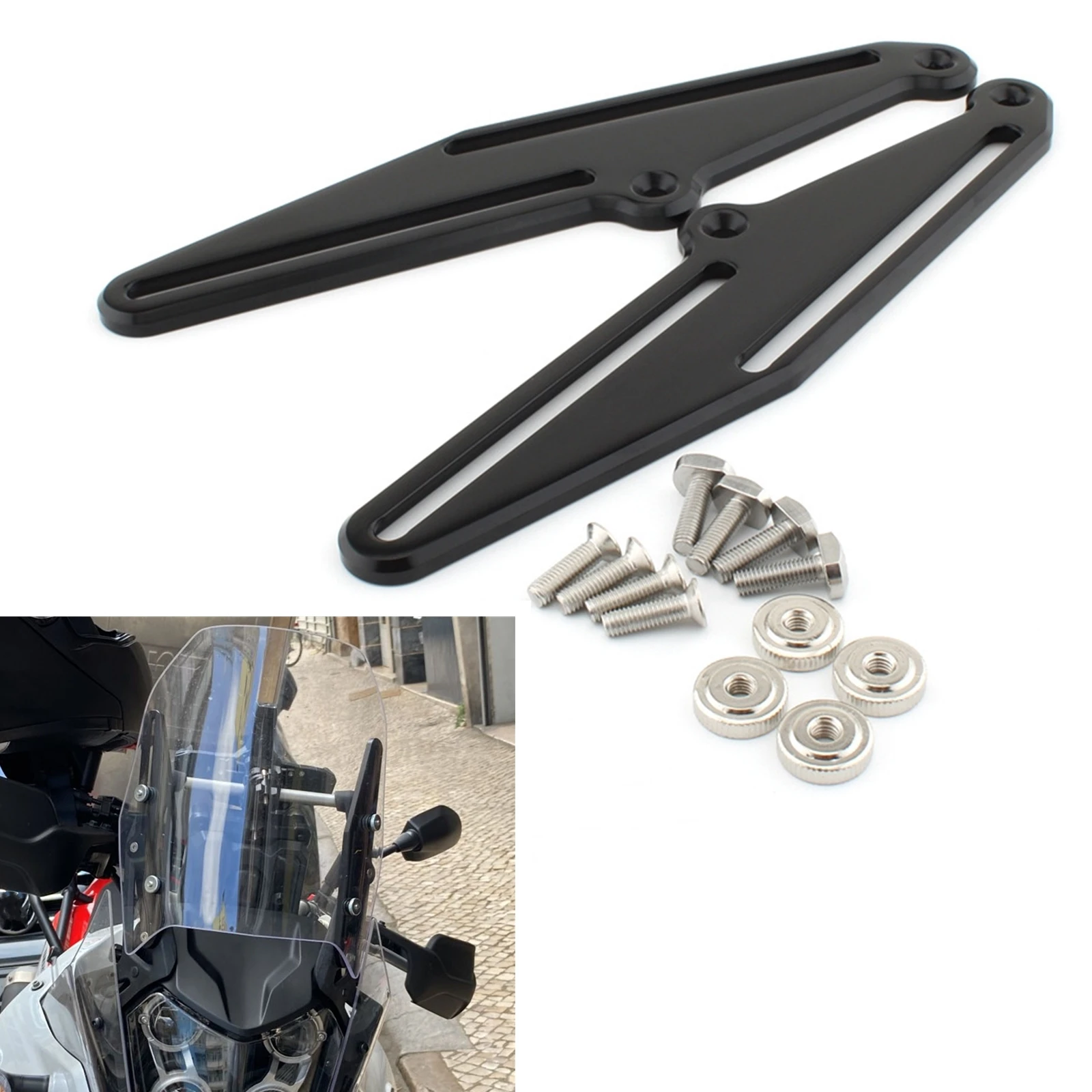 

Adjustable Windshield Bracket Lifting Kit For Yamaha TENERE 700 T700 T7 XT700Z 2019-2023