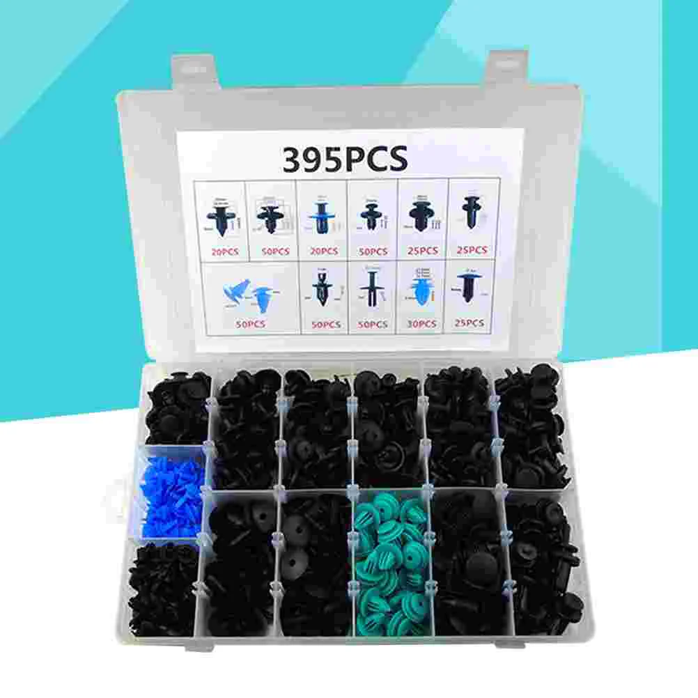 

395Pcs Push Durable Practical Car Push Type Bumper Fastener Pin Clips for Truck Suv TOYOTA
