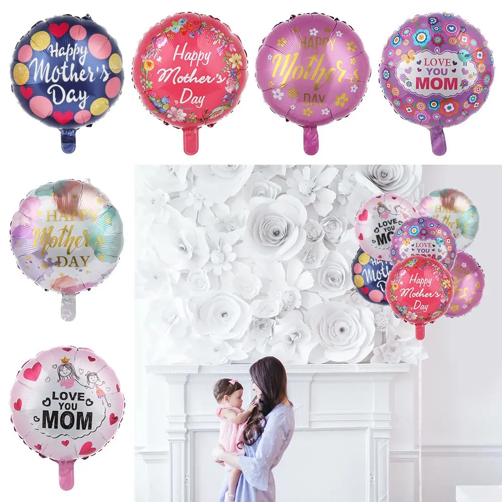 

Фольгированные гелиевые красочные подвесные шары для празднования мамы с надписью «Love You Mum» на День Матери