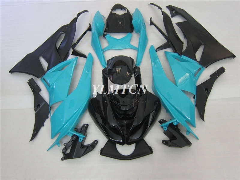 

Новинка аксессуары для мотоциклов ABS для Kawasaki Ninja ZX6R 636 2009 2010 2011 брикет 09 10 11 12 Обтекатели в комплекте Небесно-Голубой Корпус