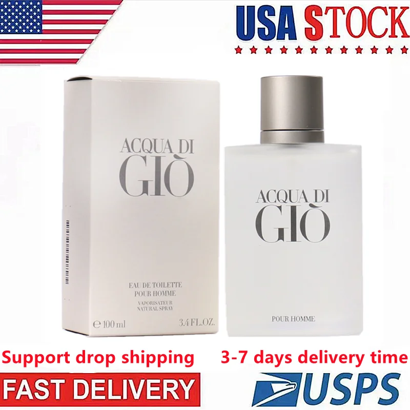

Men's Perfumes Acqua Di Gio Eau De Toilette White Gio Long Lasting Fragrance Original Smell Cologne for Men Body Spray