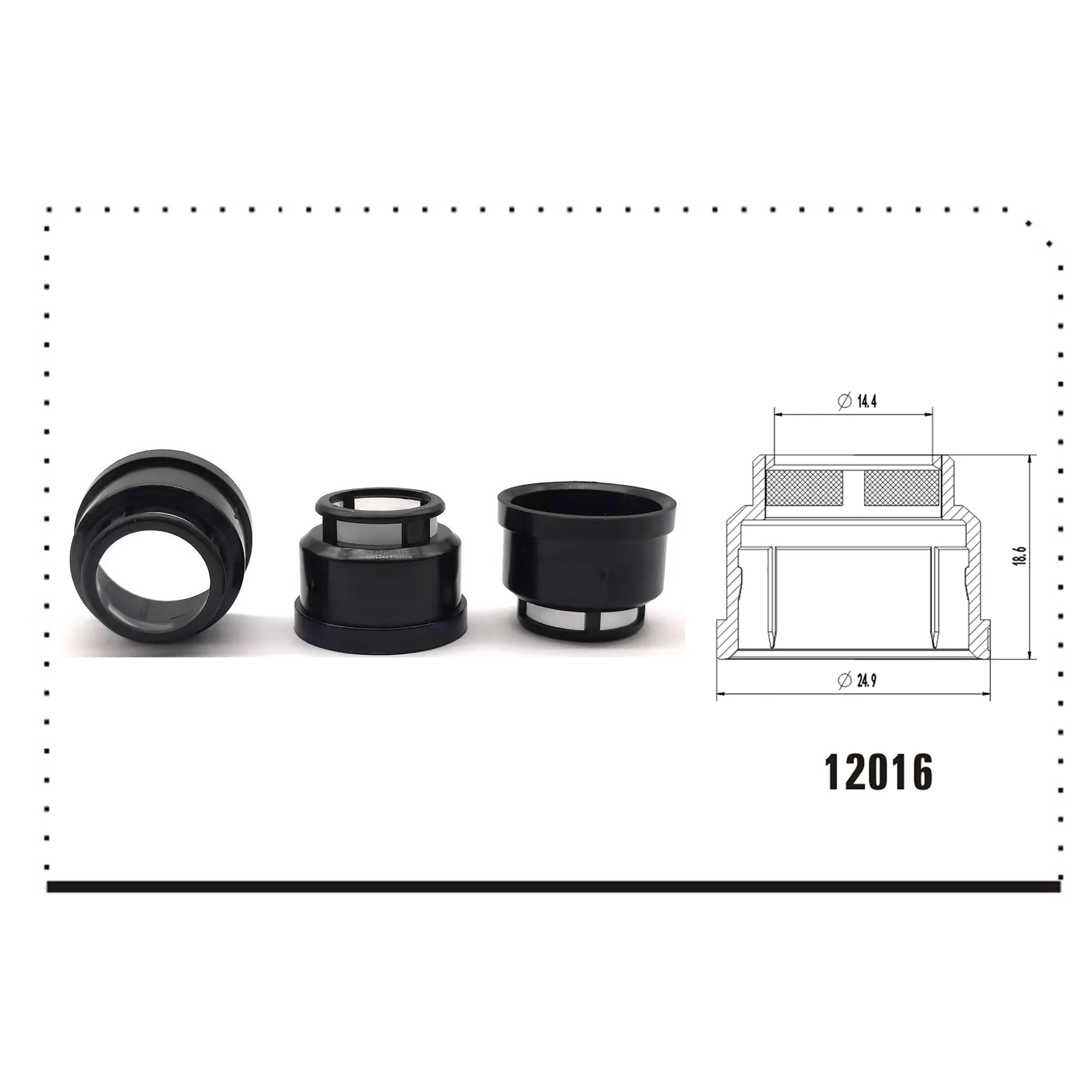 20шт топливный инжектор фильтр для NISSAN MAXIMA INFINITI G20 130 A46-00 550CC JECS 16600-96E00 24 9*14 4*18 6 мм -