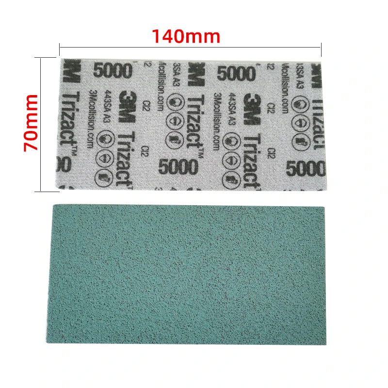 3M30289 Pyramid Square Sponge Sandpaper Paint Polishing And Polishing Beauty Sandpaper 74/140mm5000 Grit
