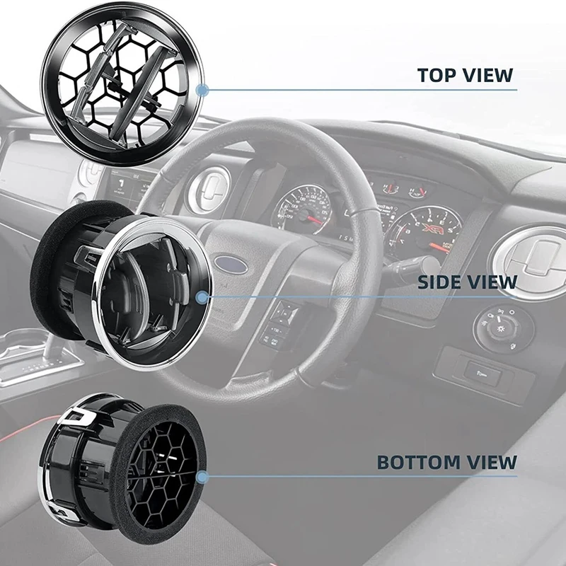 Автомобильная решетка вентиляции для FORD F-150 2009-2014 LOBO воздуховод кондиционера