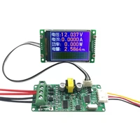 four digit voltmeter ammeter dc power meter 50v10a 500w 2 4 inches color screen display expansion board