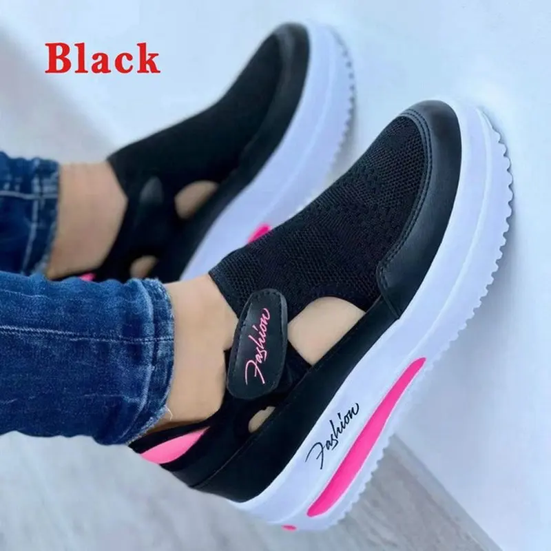 2023 Womens Sneakers Casual Shoes Ladies Running Shoes Female Platform Shoes Mesh Breathable Comfort Women Sport Shoes Zapatilla