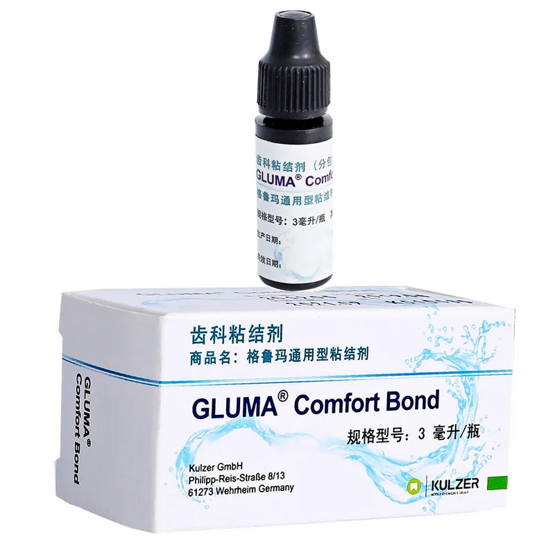 

Стоматологический GLUMA Comfort Bond светильник отверждаемая композитная смола, универсальный клей для склеивания/зубные короны, зубной шпон, клей...