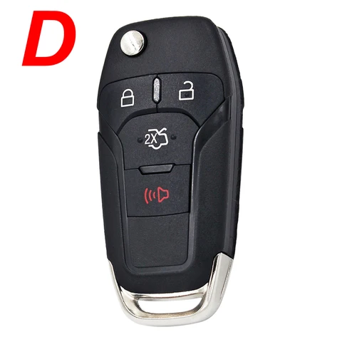 Откидной Чехол для автомобильного ключа YOUBBA для Ford Fusion Edge Explorer 2013 2014 2015 FCC ID: N5F-A08TAA HU101, чехол